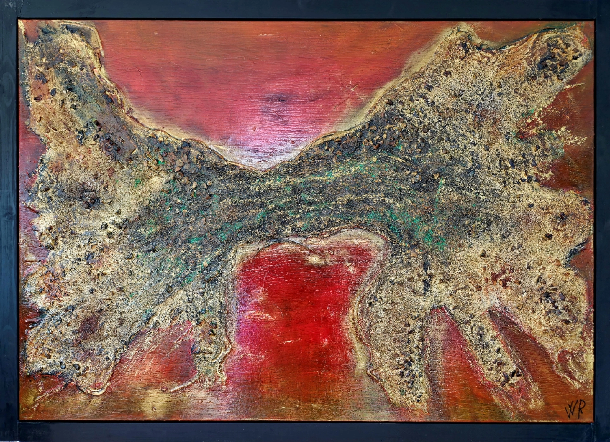 THE LAND REMEMBERS — original artwork by WuiRa Art, front view