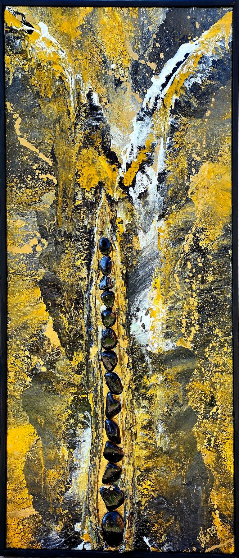 COLUMN OF RENEWAL — original artwork by WuiRa Art, front view